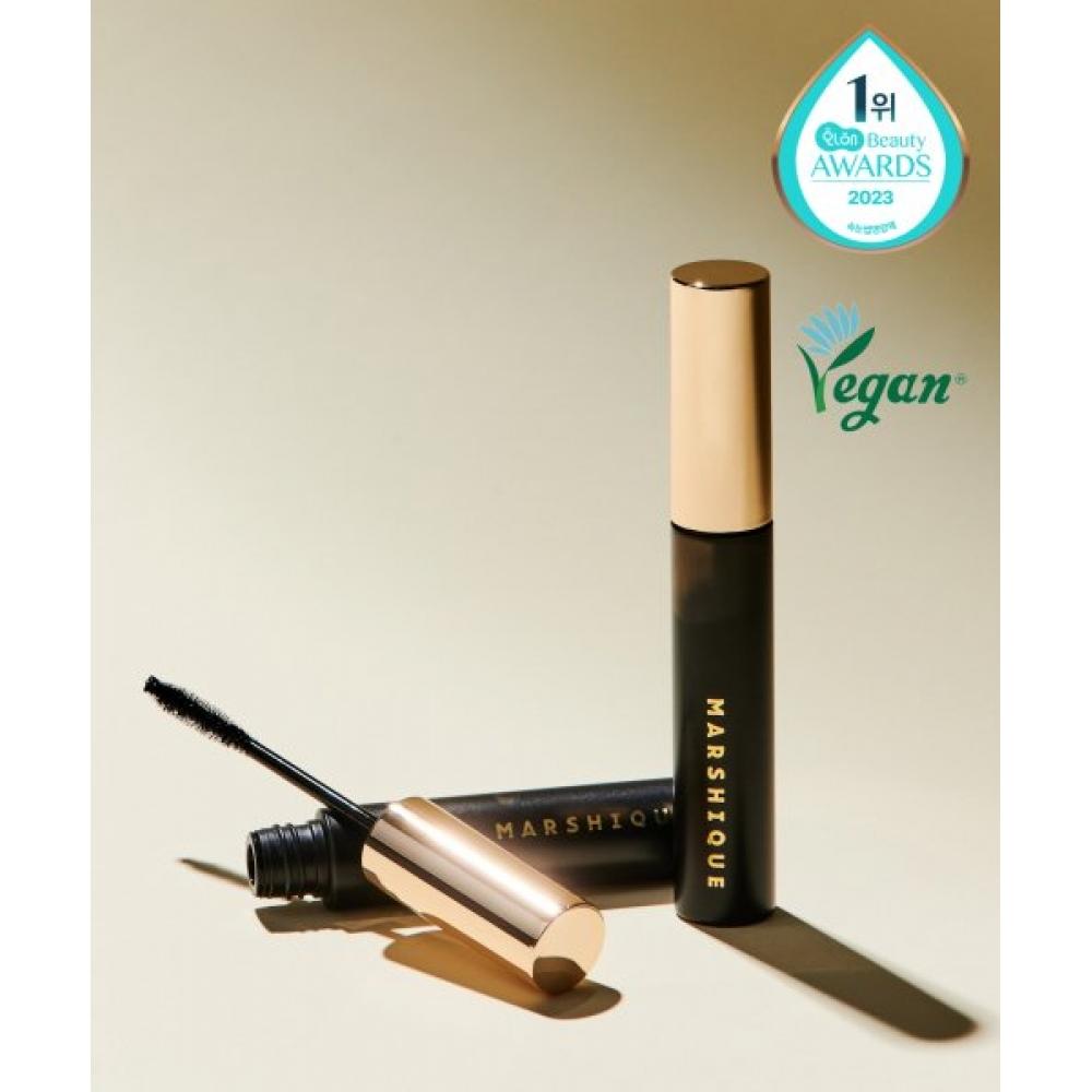 Marshique Черный Веганский Тушь-Тинт для Поддержания Гибкости Ресниц NONE